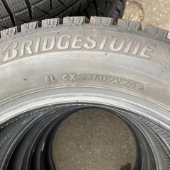 BRIDGESTONE ブリヂストン　165/65R14 24年製　スタッドレス　冬タイヤの画像