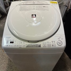 SHARP｜シャープ  縦型乾燥洗濯機 ホワイト系 ES-TX8H-W [洗濯8.0kg /乾燥4.5kg /ヒーター乾燥(排気タイプ) /上開き]のレビュー 21 縦型乾燥洗濯機 ホワイト系 ES-TX8H-W [洗濯8.0kg /乾燥4.5kg /ヒーター乾燥(排気タイプ) /上開き]の画像