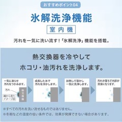 ニトリエアコンNL-22G-W未使用の画像