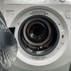 送料設置無料🔥【東京/神奈川/千葉/埼玉/静岡限定】🔥962 ドラム式洗濯機　シャープ　大容量　10キロ　乾燥　安い　設置無料の画像