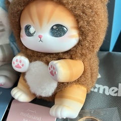 Kiramekko Fluffy Kittens mofusand きらめっこ ジンベエザメにゃん くまにゃん セットモフサンドの画像