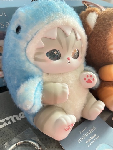 Kiramekko Fluffy Kittens mofusand きらめっこ ジンベエザメにゃん