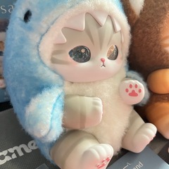Kiramekko Fluffy Kittens mofusand きらめっこ ジンベエザメにゃん くまにゃん セットモフサンドの画像