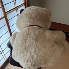 大きなクマのぬいぐるみ(未洗浄)の画像