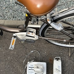 ブリヂストン　電動アシスト自転車　程度悪の画像