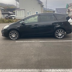 プリウスα 人気のSグレードブラック 問い合わせ殺到の為話し早い方優先します。。の画像