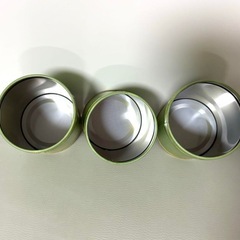 竹割缶 おしゃれ インテリア 茶筒 竹 茶葉入れ お茶缶 オブジェ 小物入れの画像