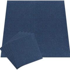 　未使用/新品　大量入庫　タイルカーペット 20枚X18セット　 防炎 防音 洗える 絨毯 フローリングマットの画像