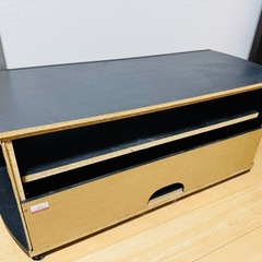 【美品】テレビ台【黒】の画像