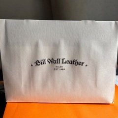 ビルウォールレザー BWL ラウンドジップウォレット ブラック レザーの画像