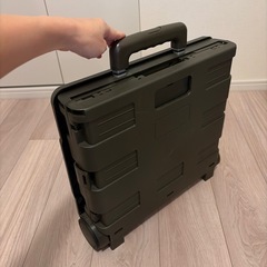 キャンプやピクニック、おでかけに◎ キャリーカート/ボックス 超軽量 折りたたみ 2WAY の画像