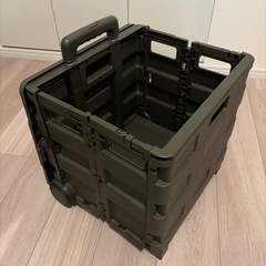 キャンプやピクニック、おでかけに◎ キャリーカート/ボックス 超軽量 折りたたみ 2WAY の画像