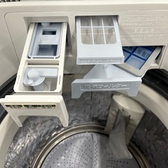 ジモティー割引🏷️【ジャングルジャングル岸和田和泉インター店】洗濯機 シャープ ES-TX8C-W 2018年製 8kg 縦型全自動 SHARP 穴無し 乾燥機能付き 家電 和泉市 堺市 岸和田市 泉大津市 高石市 泉北郡熊取町の画像
