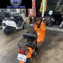 買い取り、下取り大歓迎!!愛知県公安委員会登録業者(オートバイ商)☆GARAGE-ECO千音寺☆軽整備＆点検済み☆スズキ　チョイノリ橙　セル付き　5-631名古屋市中川区より!!の画像