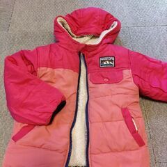 リバーシブルフリースジャケット120センチの画像