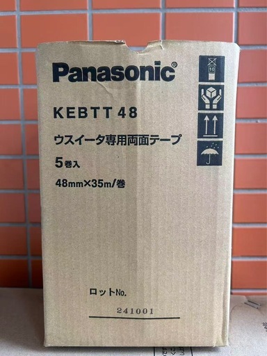 パナソニック(Panasonic)ウスイータ専用両面テープKEBTT48数量3巻
