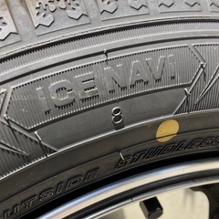 ADVAN15インチホイール 22ね年製スタッドレス付きの画像