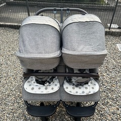エアバギー ココダブル EX フロムバース 2人乗り ベビーカーの画像