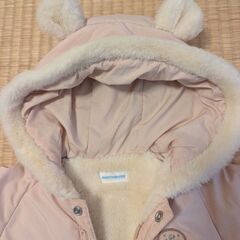 ミキハウス　赤ちゃん用コート　60-80サイズの画像