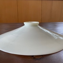 アンティーク ミルクガラス ランプシェードの画像