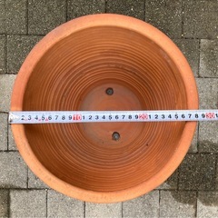テラコッタ鉢　大　1個の画像