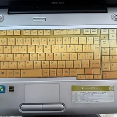 東芝ノートPC Windows7モデルの画像