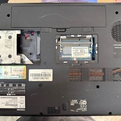 東芝ノートPC Windows7モデルの画像