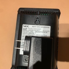 動作品　NEC Aterm WG1200HS4 無線LANルーターの画像