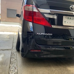 20アルファード　キャンバープレートの画像