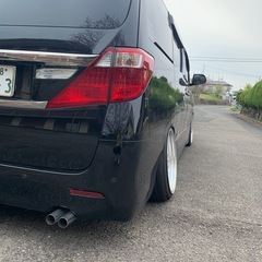 20アルファード　キャンバープレートの画像