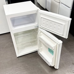 A1727🌟配送♻️設置可能‼️2019年製　Haier 2ドア85L 冷蔵庫JR-N85C🌟　の画像