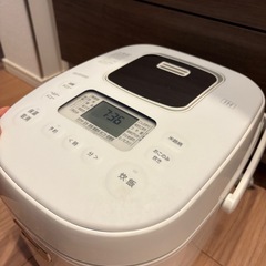アイリスオーヤマ　IH 5合炊き炊飯器の画像