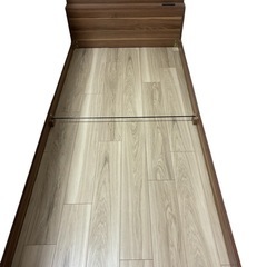 【ニトリ】コンセント付 すのこ フロアベッドフレームの画像