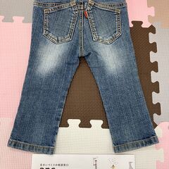 【中古】80㎝　F.O.KIDS　デニムパンツの画像