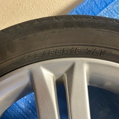 早い者勝ち‼️ダイハツ純正15インチアルミタイヤ付きの画像