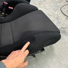 少額なら交渉可能⁉️レカロセミバケSR-2？左右セットシートレール付きの画像