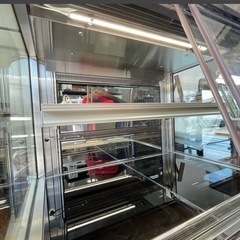 照明付き冷蔵ケーキケース 100V タナカユニケース 冷蔵ショーケース 厨房機器 の画像