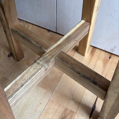 IKEA イケア　 SKOGSTA スコグスタ　 丸椅子 スツール　 高さ45cm 管理まる①の画像