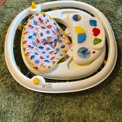 歩行器とケープの画像