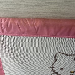 キティちゃん♪通せんぼ♪ベビーガード　ベビーサークル　
ベビーゲートの画像