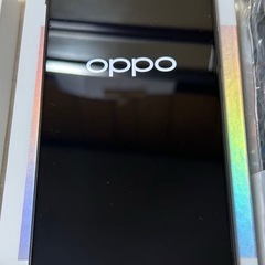 新品同様品 女性購入品OPPO Reno11A SIMフリー パープル色 手帳型スマホケース付（ストラップ有） の画像