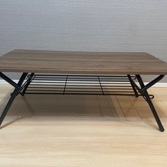 ニトリ　折りたたみテーブルの画像