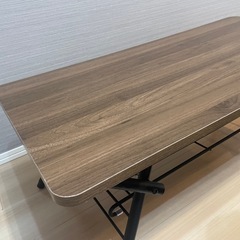 ニトリ　折りたたみテーブルの画像