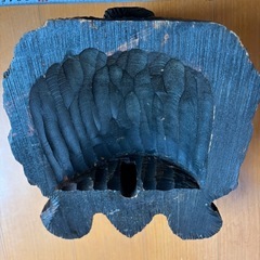 木製クマの画像