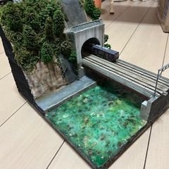 Nゲージ　素人製作
ジオラマの画像