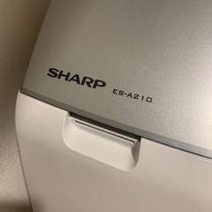 ドラム式洗濯機　SHARP ES-A210-SR（の画像