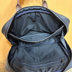 ビジネスバッグ　レクサス　ネイビーの画像