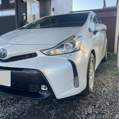 H27 プリウスα後期　PRIUSα 車検付き　下取り　交換　BBSの画像