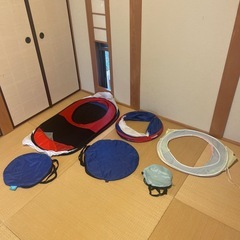 折りたたみサークル&トンネルの画像