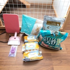 大型ケージ　うさぎで使用してました　　室内使用の画像